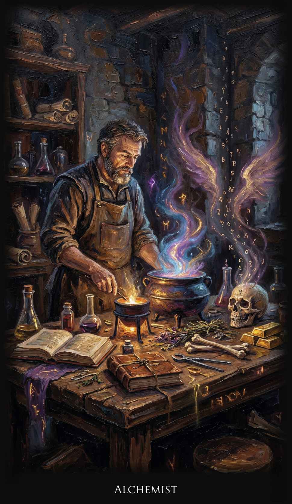 Alchemist illustration