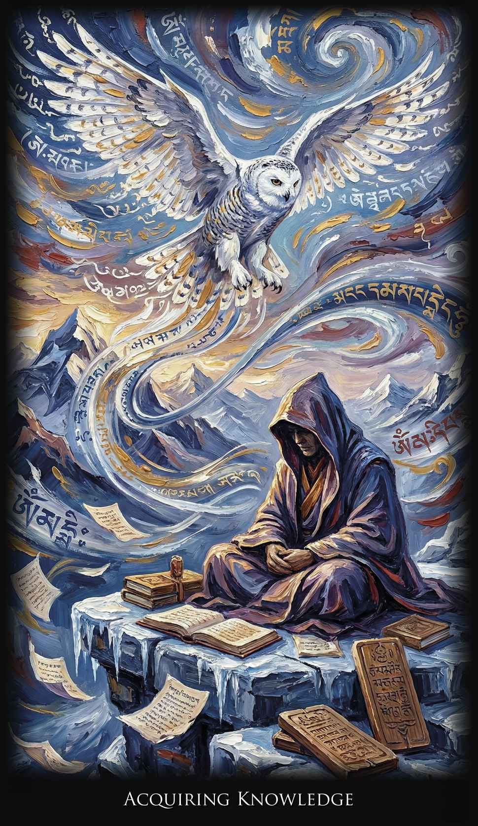 Acquiring Knowledge illustration